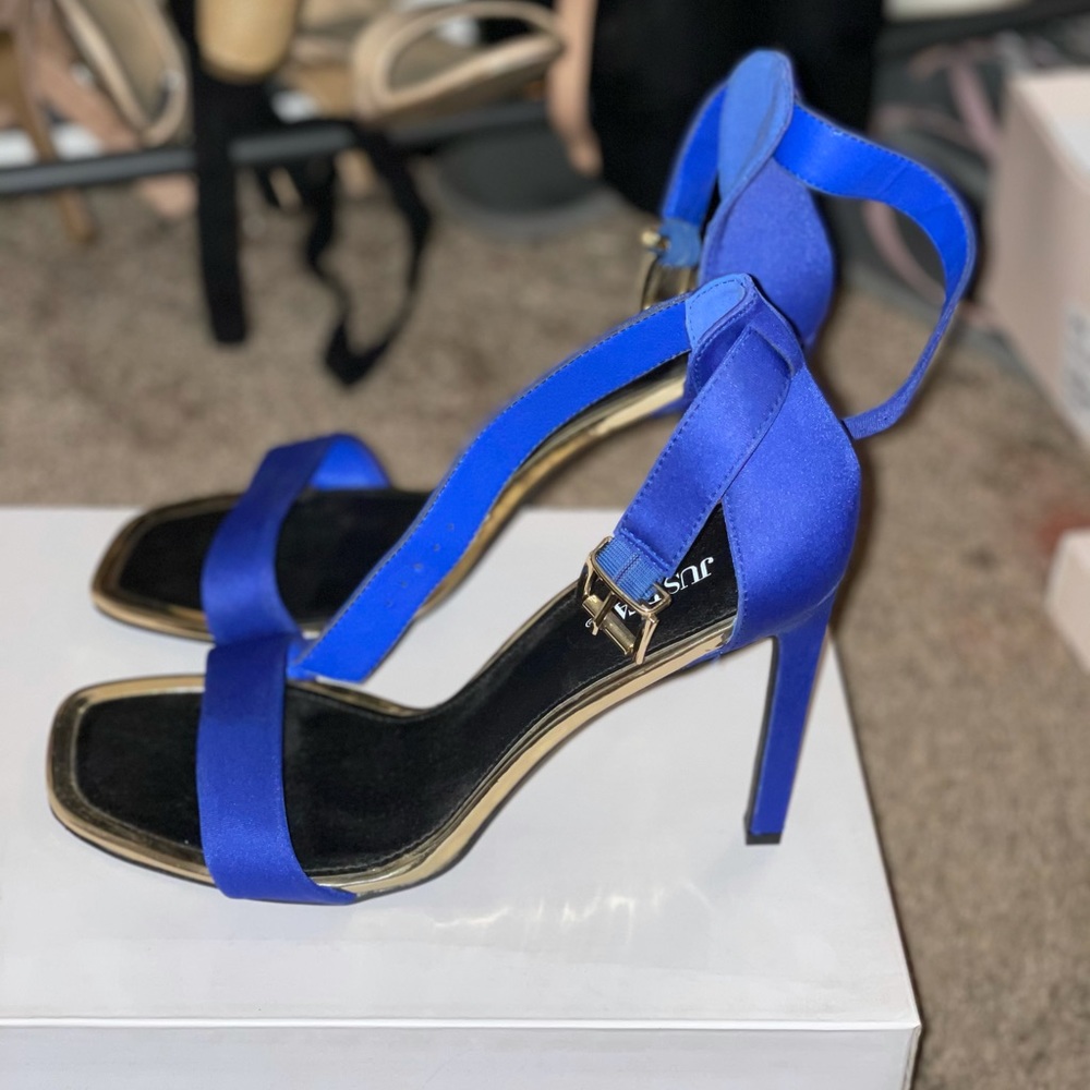 Nice blue heels from justfab